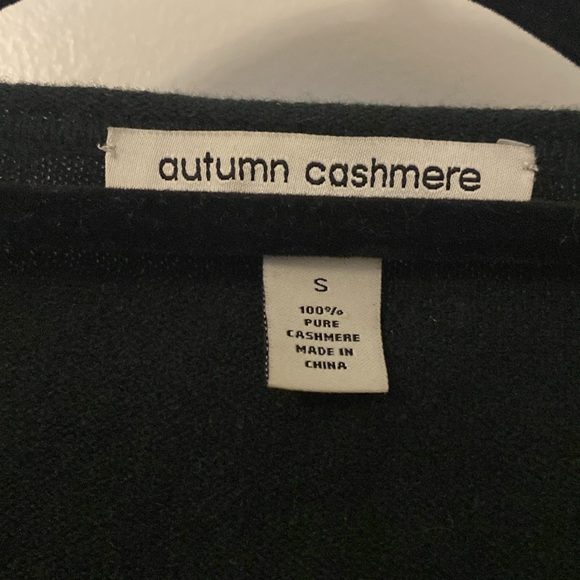 Autumn Cashmere Side Elbow Patch Sweater - Picture 8 of 8